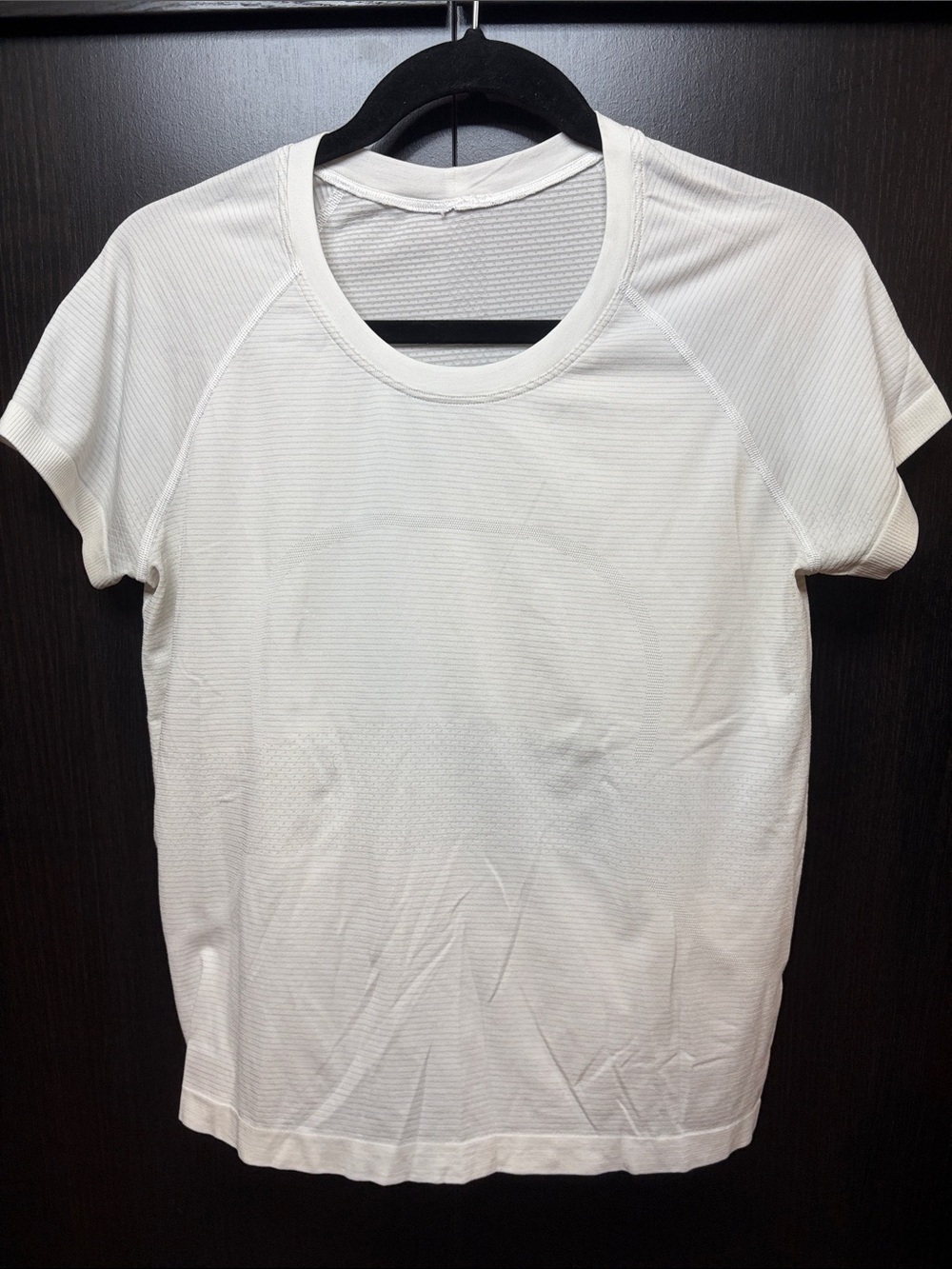 lululemon athletica White Short-Sleeve Crewneck Tee